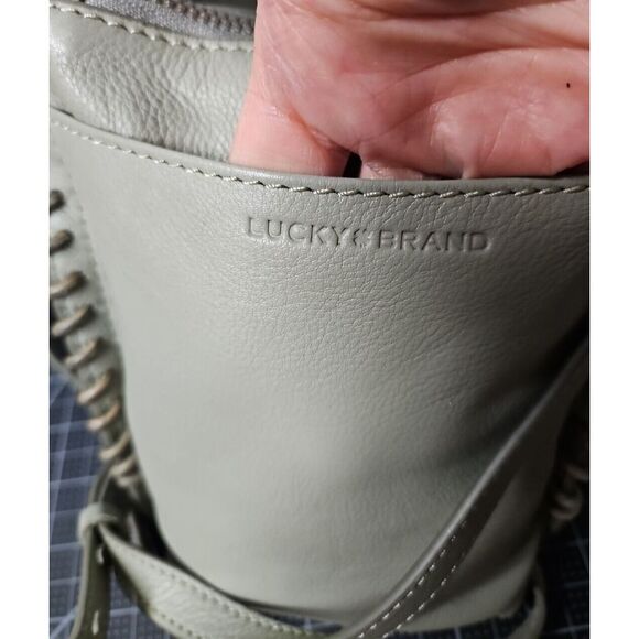 Lucky Brand Sage Green Mini Crossbody Bag - Picture 10 of 13